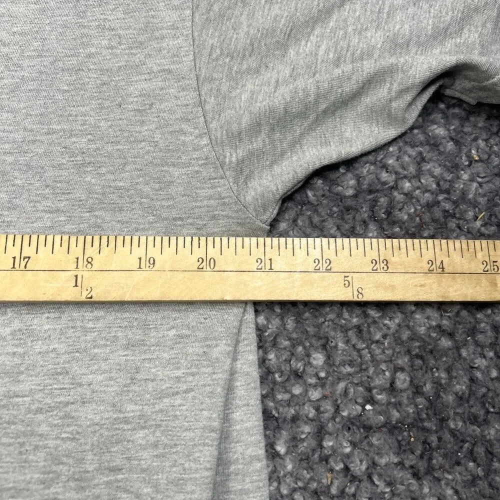 Stussy Double S Grey Mens Large Short Sleeve Shirt